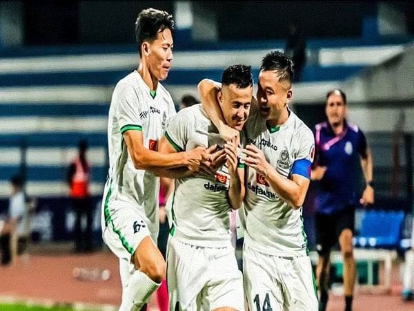 Mohammedan SC players celebrating. (Photo- ISL)