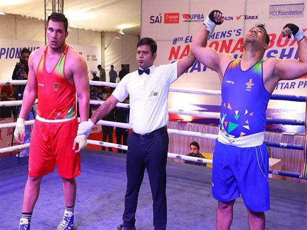 Gaurav Chauhan (Services); one of nine Services boxers to advance to the semi-finals (Photo: BFI)