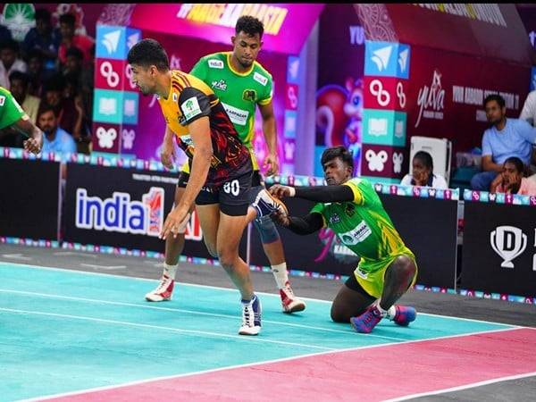 A visual from the match. (Photo- Yuva Kabaddi Series)