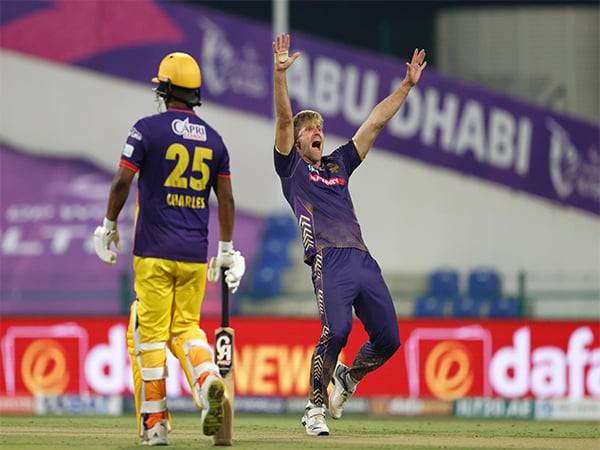 David Willey celebrating after taking a wicket (Photo: ILT20)