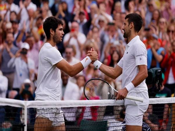 Carlos Alcaraz and Novak Djokovic. (Photo- Reuters)