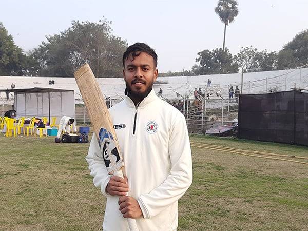 Bihar cricketer Ayush Loharuka (Image: BCA media)