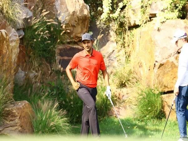 Veer Ahlawat in action during Indian Open (Image: PGTI)