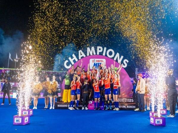 Odisha Warriors, the new women's Hockey India League champions. (Photo- HIL)