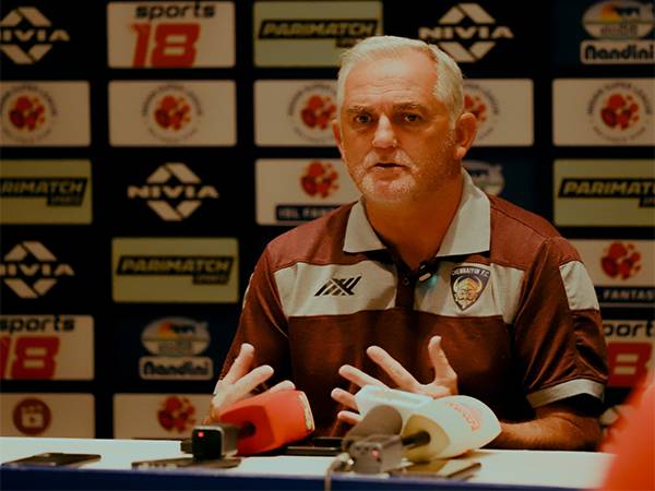 Chennaiyin FC's Head Coach Owen Coyle during the presser in Chennai. (Picture: Chennaiyin FC)