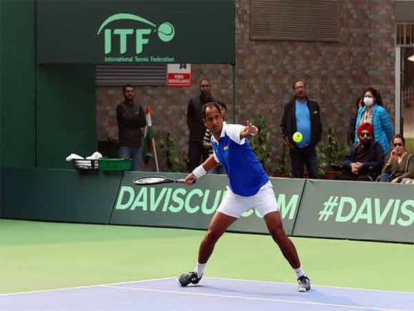 Ramkumar Ramanathan in action. (Picture: DLTA)