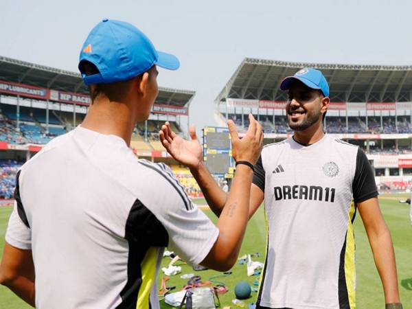 Yashasvi Jaiswal and Harshit Rana (Photo: @BCCI/X)