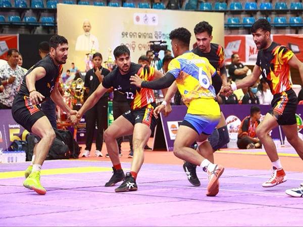 A visual from one of the matches. (Photo- Senior National Kabaddi Championships)