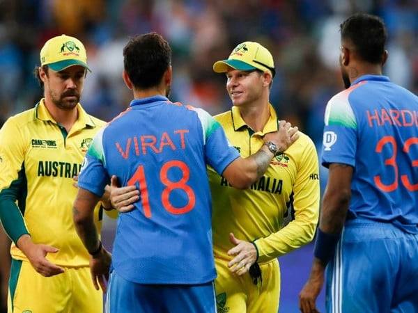 Steve Smith and Virat Kohli after the match (Photo: ANI)