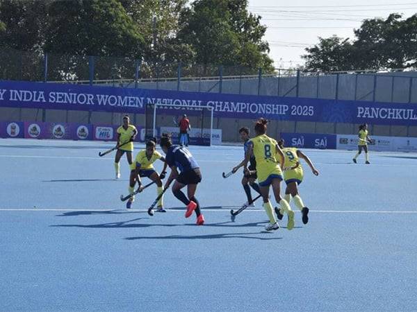 Players in action during 15th Hockey India Senior Women National Championship (Photo: HI)