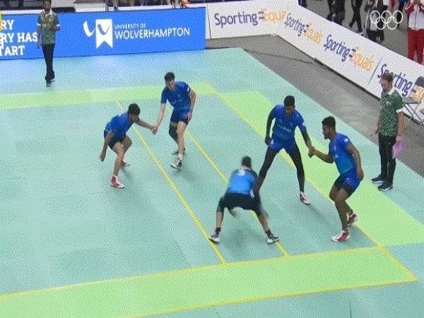 Team India and Italy in action. (Photo- Olympics.com)