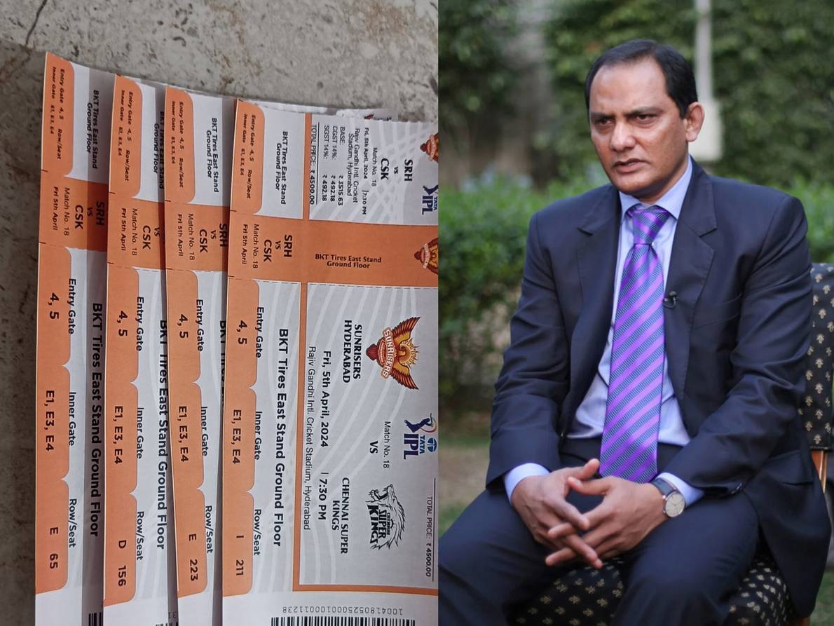 Mohammed Azharuddin HCA Rajiv Gandhi International Cricket Stadium SRH vs CSK IPL 2024