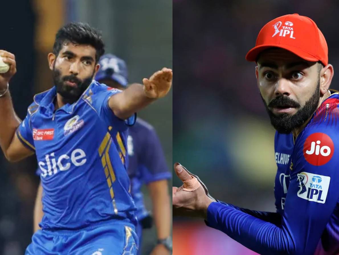 Jasprit Bumrah Virat Kohli MI vs RCB IPL 2024