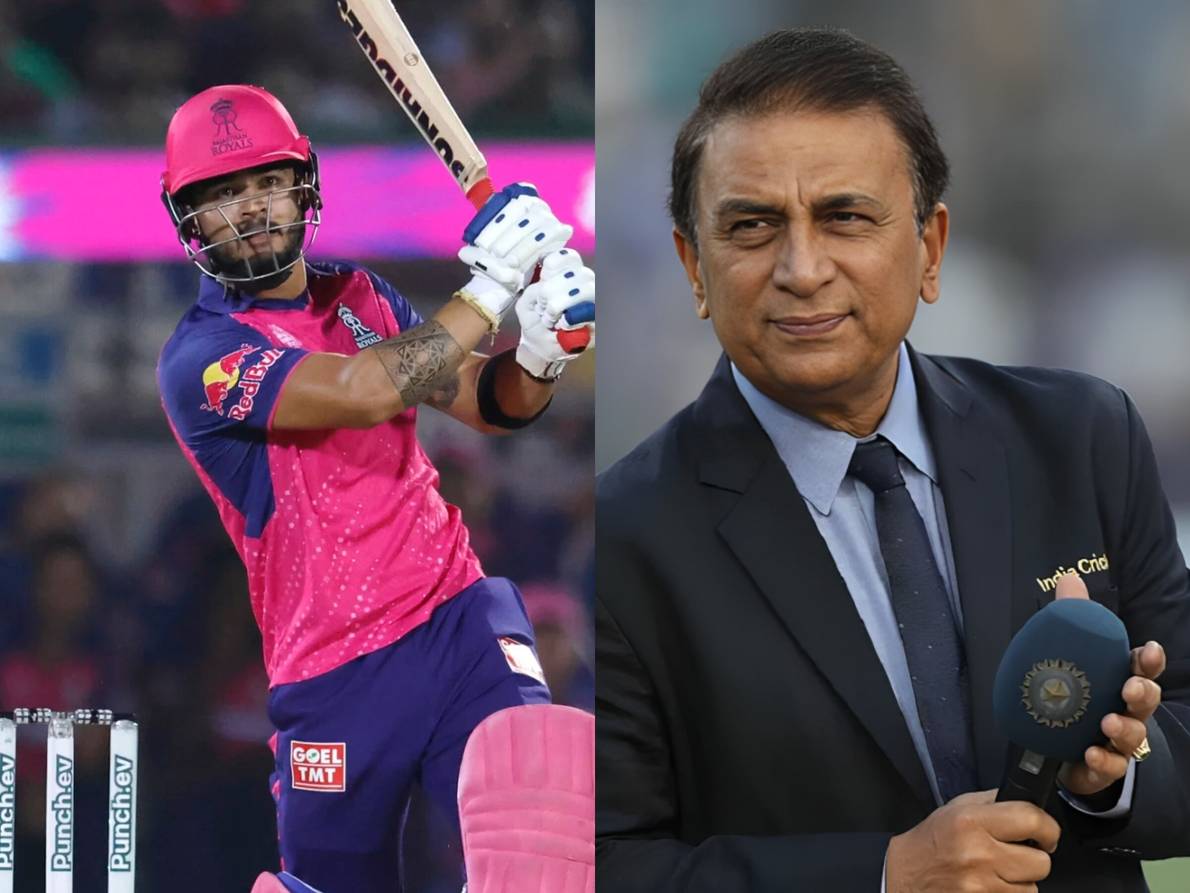 Riyan Parag Sunil Gavaskar Rajasthan Royals IPL 2024