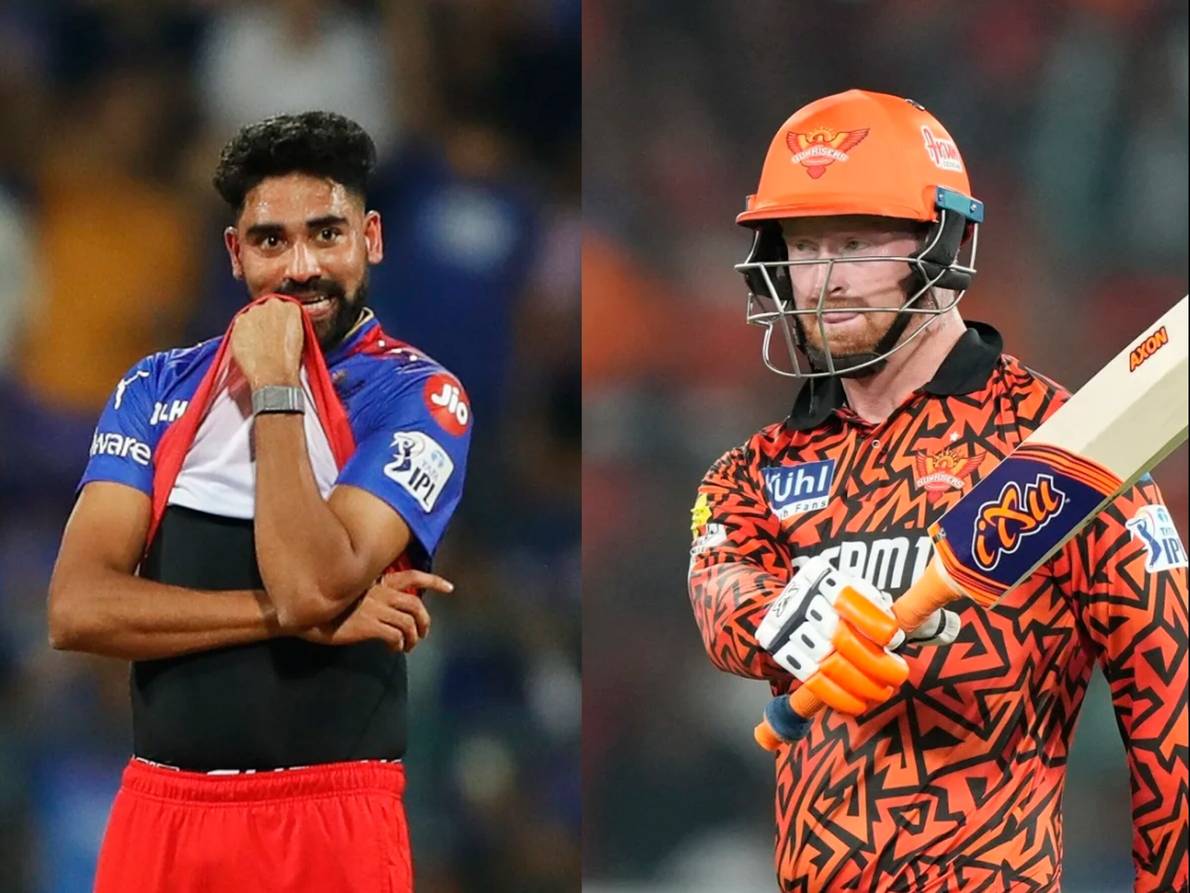 Mohammed Siraj Heinrich Klaasen RCB vs SRH IPL 2024