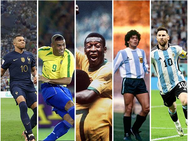 Top Five Best Football Players in FIFA World Cup History