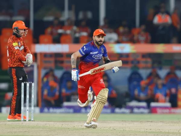 Virat Kohli scored a struggling fifty in the SRH vs RCB IPL 2024 match