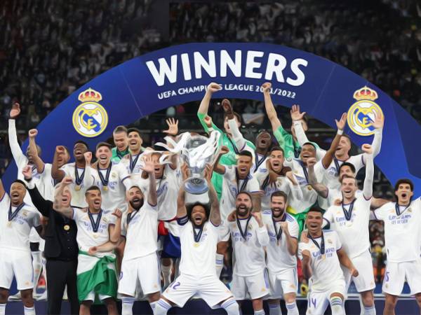 Top 5 Football clubs and their Champions League stats