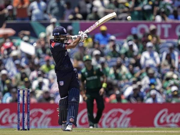 Monank Patel scored a fifty in the win against Pakistan