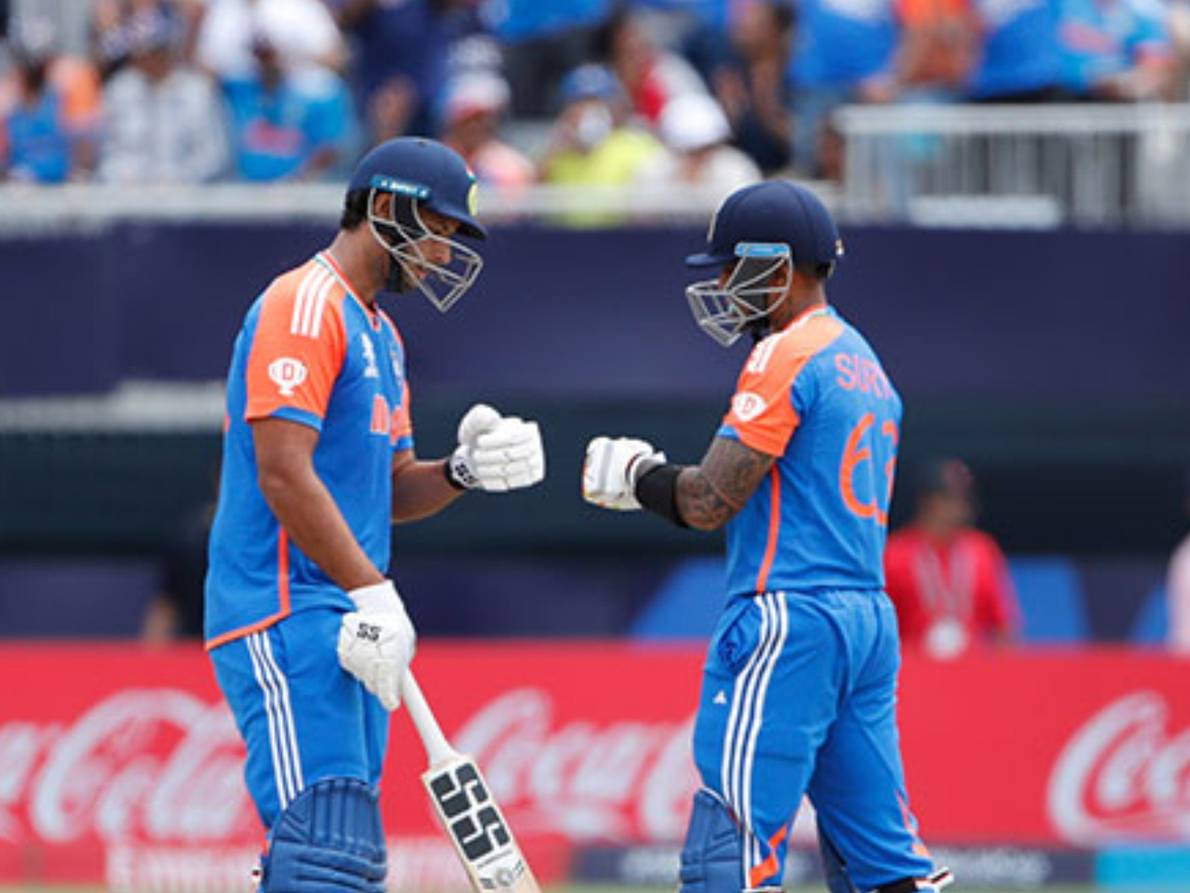 Shivam Dube and Suryakumar Yadav (Photo: BCCI/X)