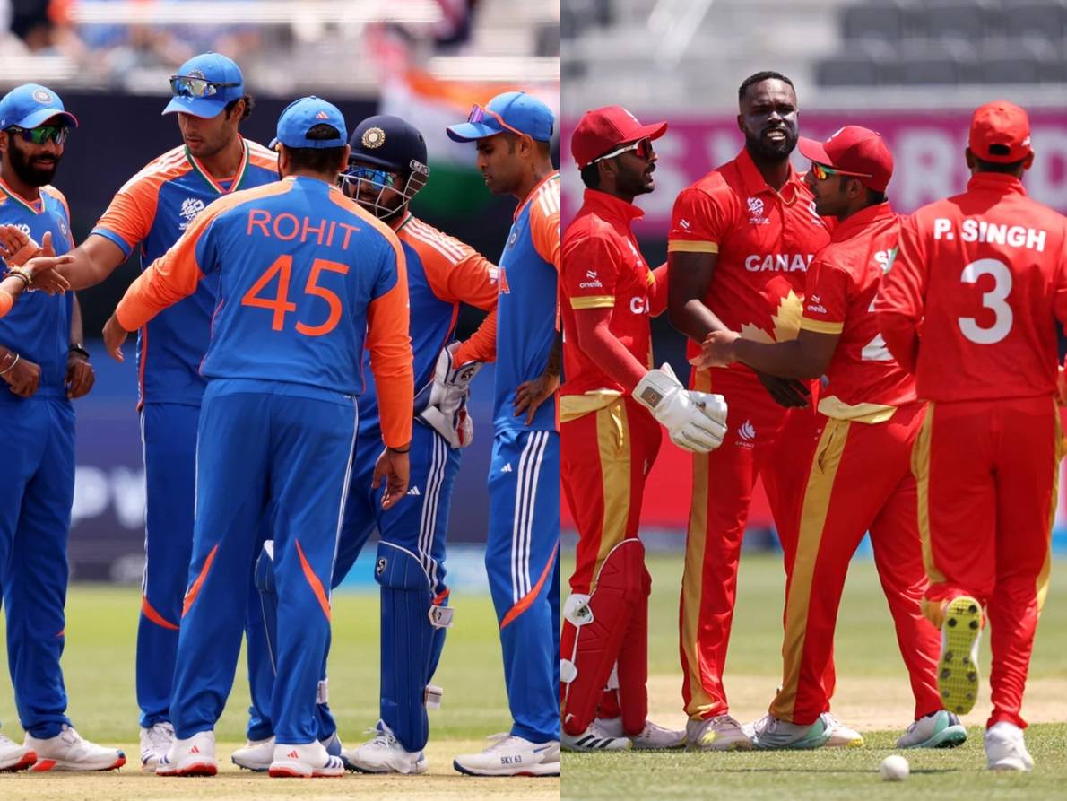 India vs Canada T20 World Cup 2024 Match 33