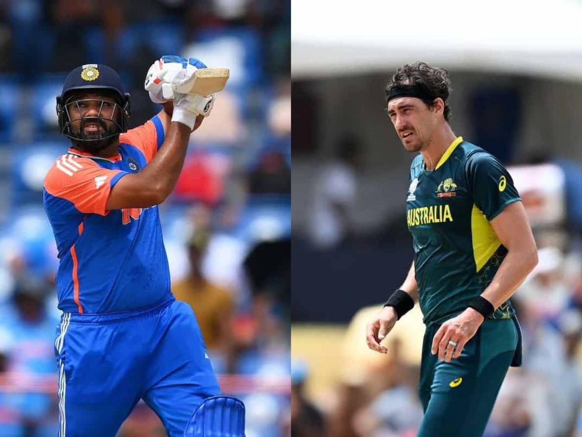 Mitchell Starc Reflects On Rohit Sharma's Brutal Assault In The T20 World Cup With 'Bad Balls' Claim