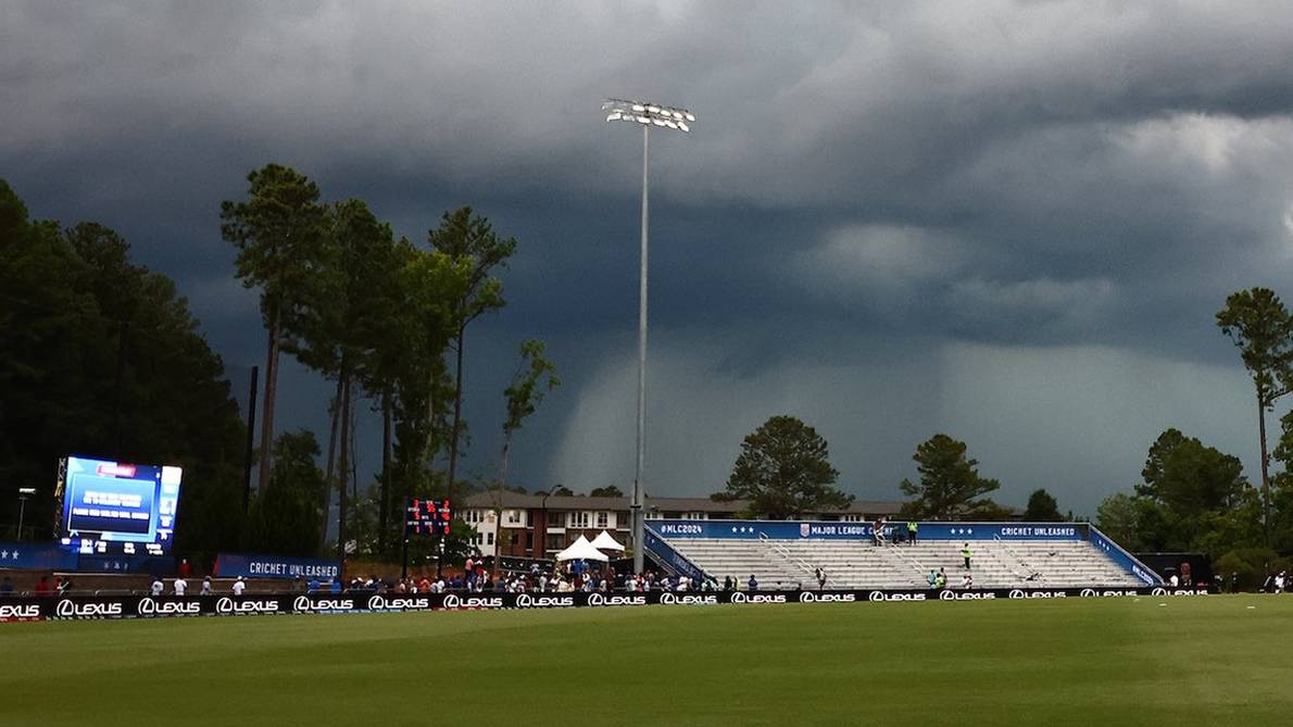 MLC 2024: Rain washes MI New York vs Texas Super Kings clash