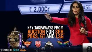 IPL 2025 Auction Major Takeaways | SRH, PBKS, GT and LSG IPL 2025 Squad Strengths and Weaknesses