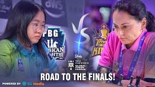 Global Chess League 2024: Road to the Finals| PBG Alaskan Knights vs Triveni Continental Kings