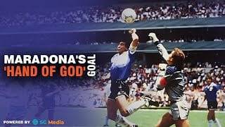 Maradona's 'Hand of God' Goal 1986 World Cup | Argentina v England 1986 World Cup Goal Controversy