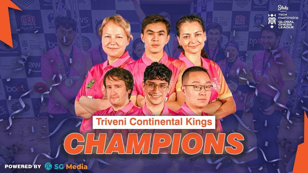 Global Chess League 2024 Champions Triveni Continental Kings: The reigning champs have done it again