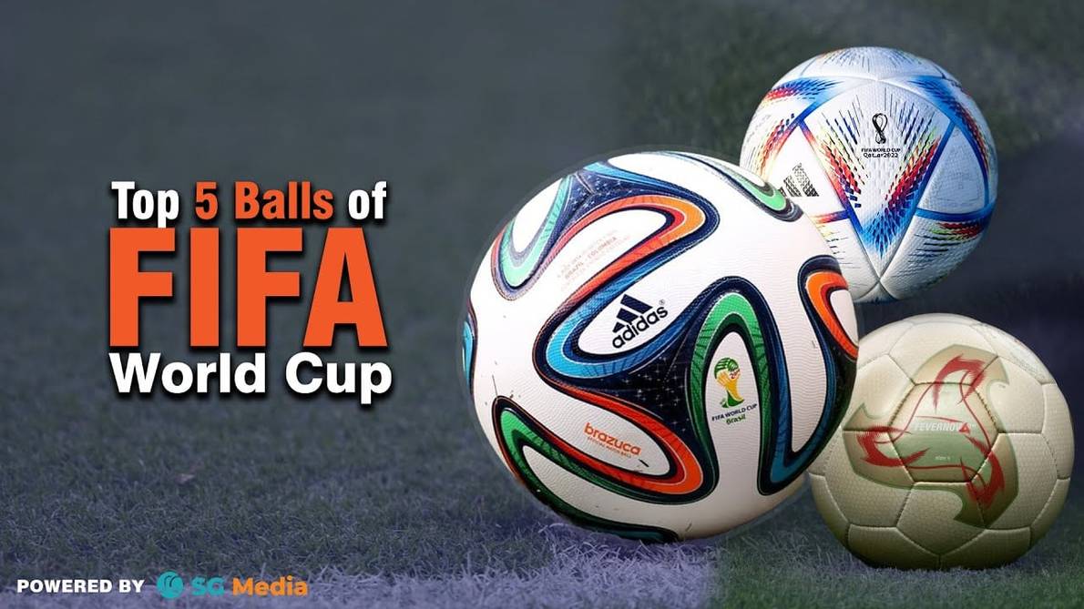 Top 5 balls of FIFA World Cup official matches | Top 5 balls in FIFA World Cup History