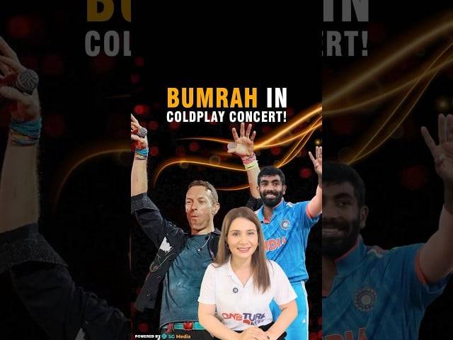 Chris Martin halts Coldplay concert in mid to give a shoutout to Indian star pacer Jasprit Bumrah