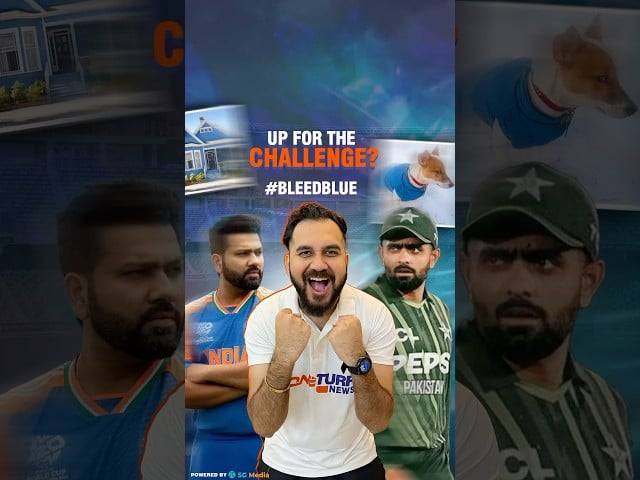 Champions Trophy 2025- India vs Pakistan: #BleedBlue Challenge Alert