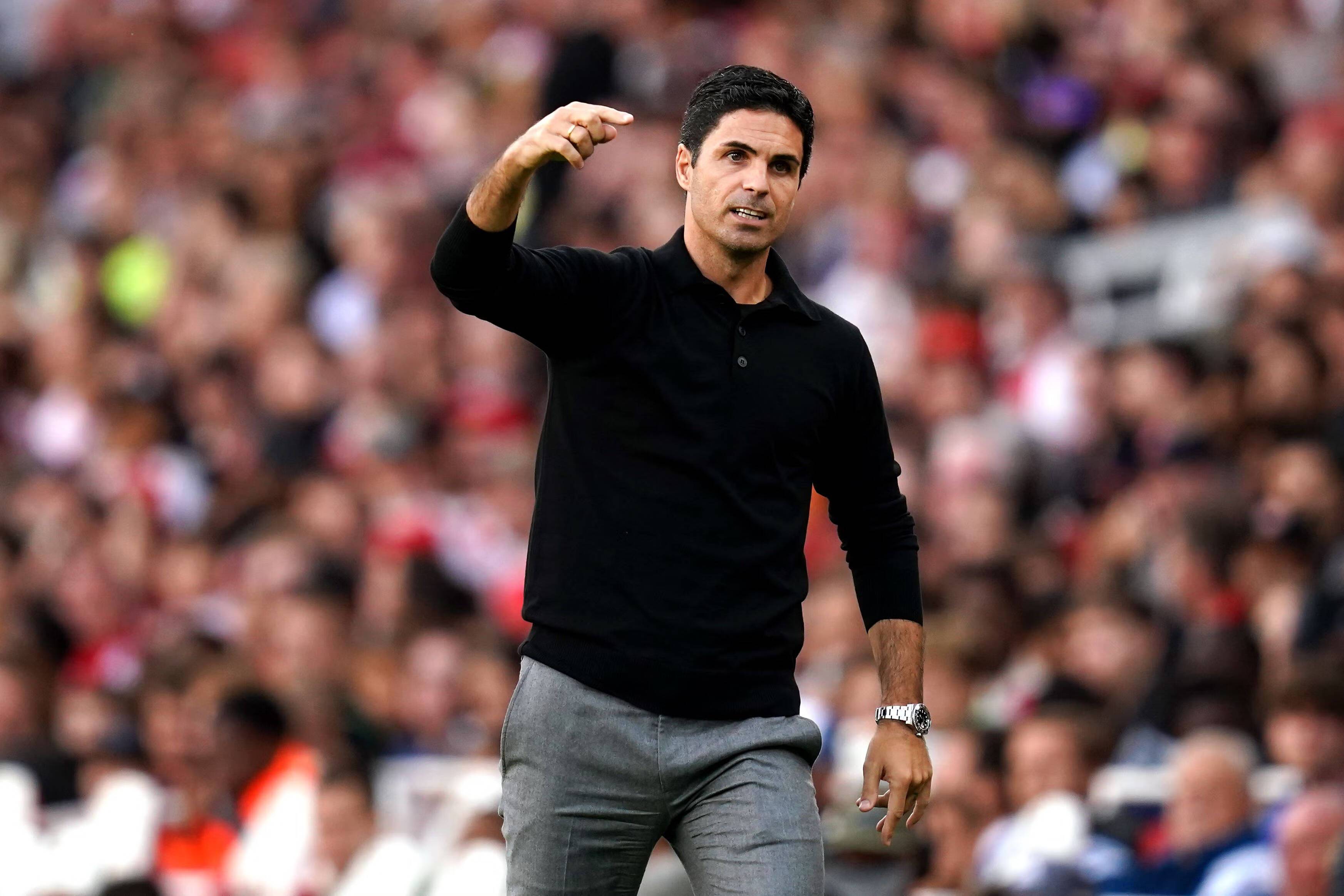 Mikel Arteta. (Picture: Arsenal Twitter)