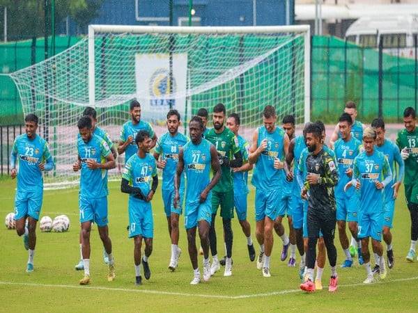 Chennaiyin FC players in training (Photo: Chennaiyin FC)